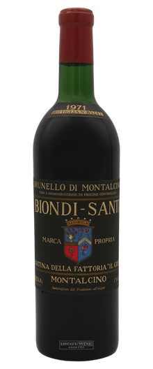 Biondi Santi Brunello di Montalcino 1971 750ml - 1