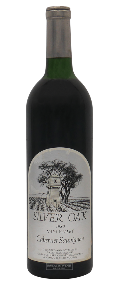 Silver Oak Cabernet Sauvignon Alexander Valley 1980 750 ml [corroded capsule] - 1