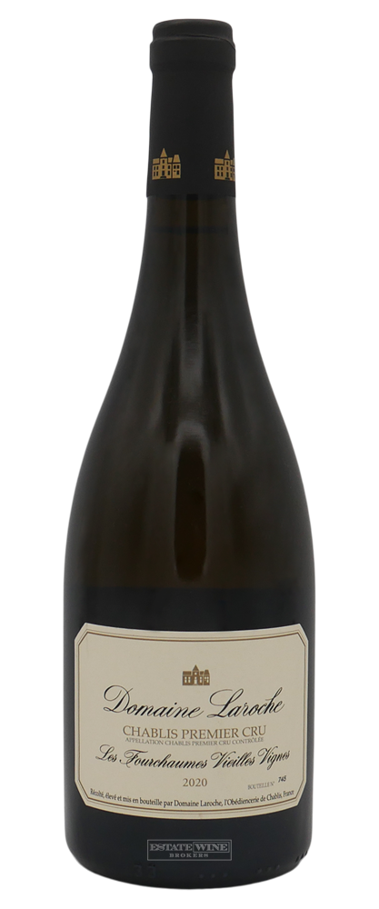 Domaine Laroche Les Fourchaumes Vieilles Vignes Chablis 1er Cru 2020 750ml - 1