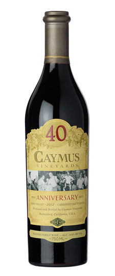 Caymus Vineyards Cabernet Sauvignon Napa Valley 2012 750ml [Signed] - 1