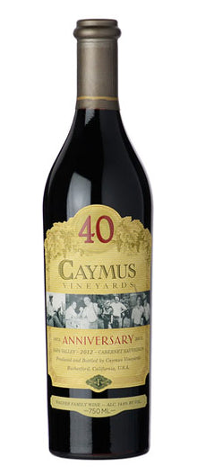 Caymus Vineyards Cabernet Sauvignon Napa Valley 2012 750ml [Signed] - 1