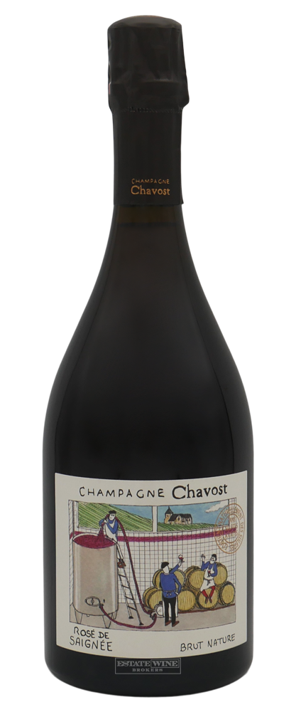 Chavost Rose de Saignee Brut Nature NV 750ml - 1