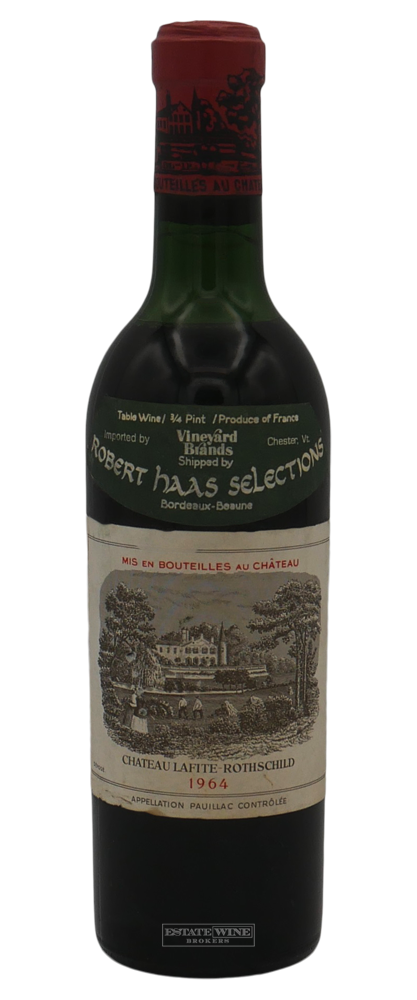 Lafite Rothschild 1964 375ml [High Shoulder] - 1
