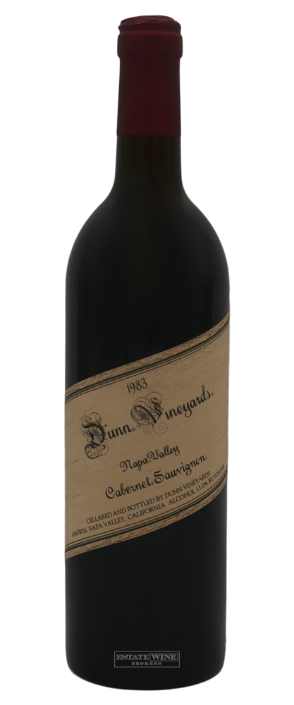 Dunn Cabernet Sauvignon Napa Valley 1983 750ml - 1