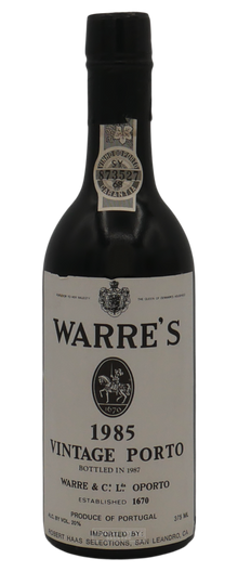 Warres Vintage Port 1985 375ml - 1