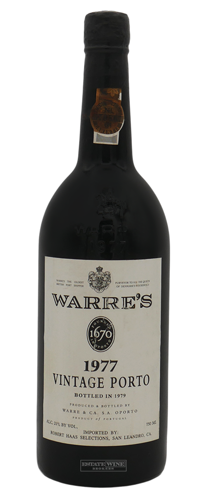 Warres Vintage Port 1977 750ml [Scuffed Label] - 1