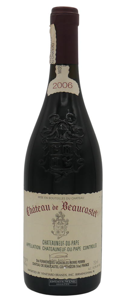 Chateau de Beaucastel Chateauneuf du Pape 2006 750ml - 1