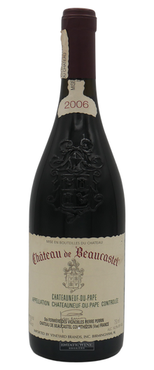 Chateau de Beaucastel Chateauneuf du Pape 2006 750ml - 1