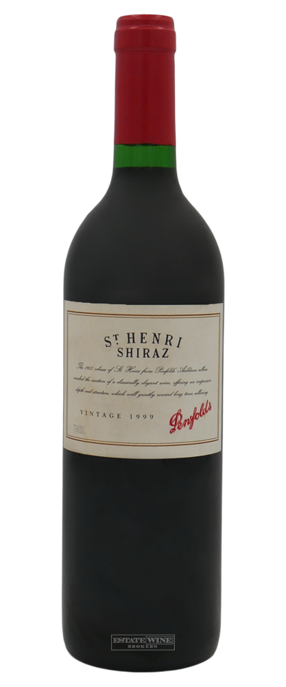 Penfolds St. Henri Shiraz South Australia  1999 750ml - 1
