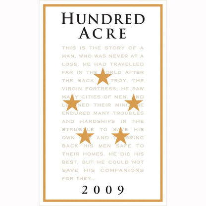 Hundred Acre Cabernet Sauvignon Kayli Morgan Vineyard 2009 750ml - 1