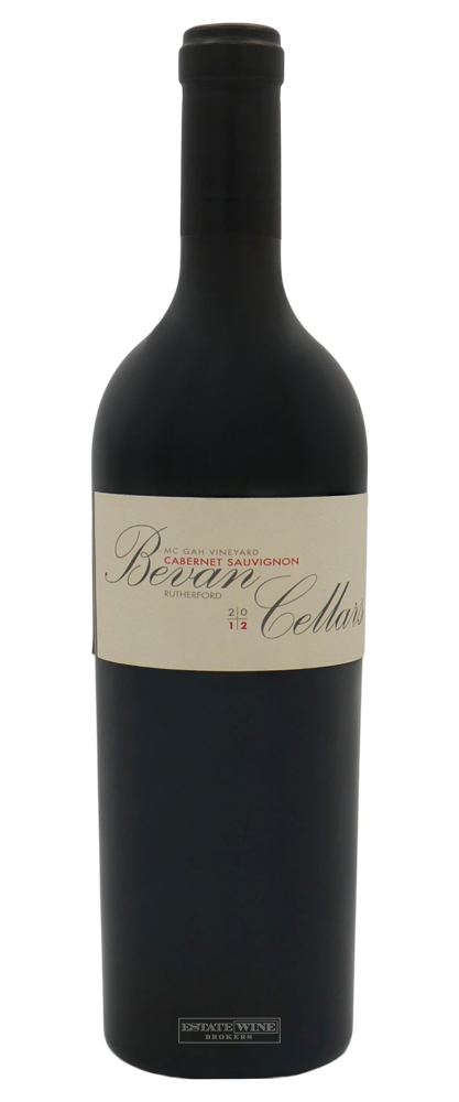 Bevan Cellars Cabernet Sauvignon McGah Vineyard Rutherford 2012 750ml - 1