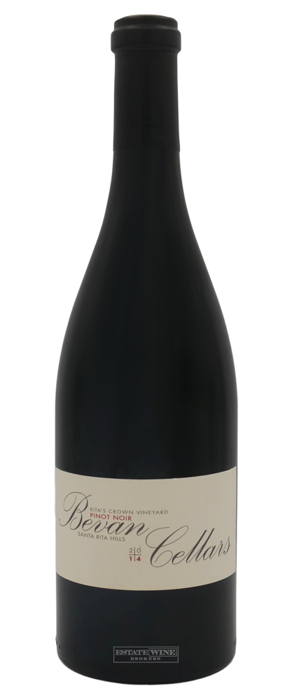 Bevan Cellars Pinot Noir Ritas Crown Santa Rita Hills 2014 750ml - 1