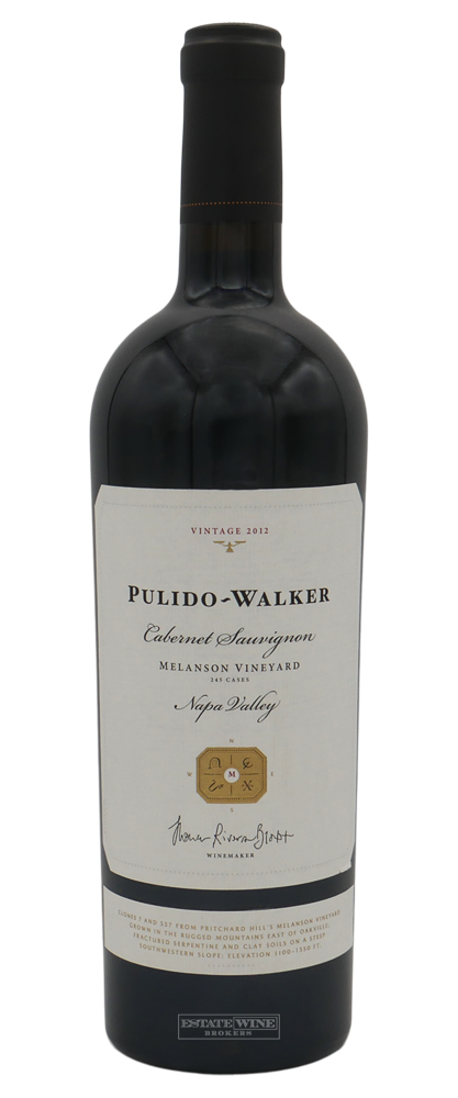 Pulido Walker Cabernet Sauvignon Melanson Vineyard Napa Valley 2012 750ml - 1