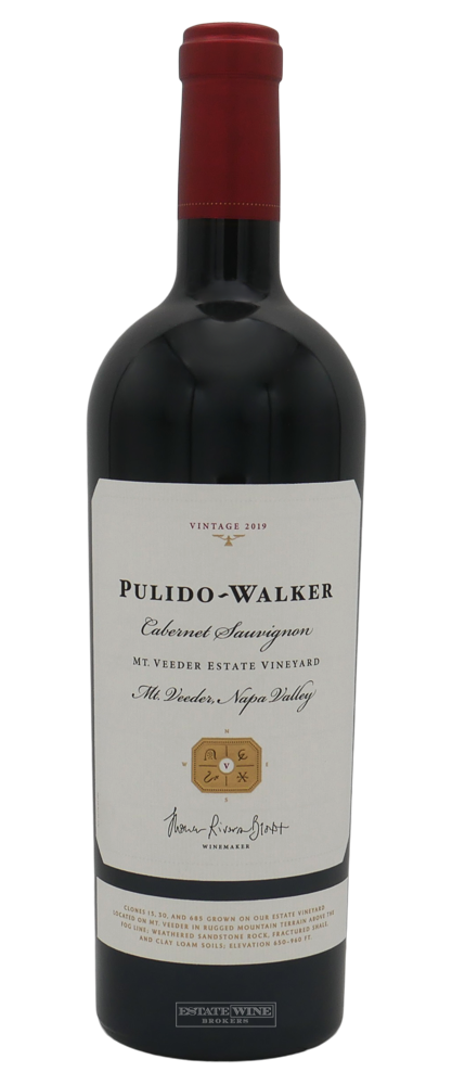Pulido Walker Cabernet Sauvignon Estate Vineyard Mount Veeder 2019 750ml - 1