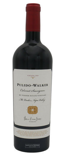 Pulido Walker Cabernet Sauvignon Estate Vineyard Mount Veeder 2019 750ml - 1