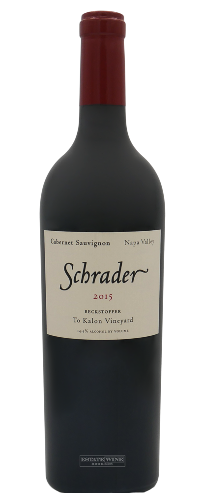 Schrader Cabernet Sauvignon Beckstoffer To Kalon Vineyard Napa Valley 2015 750ml - 1