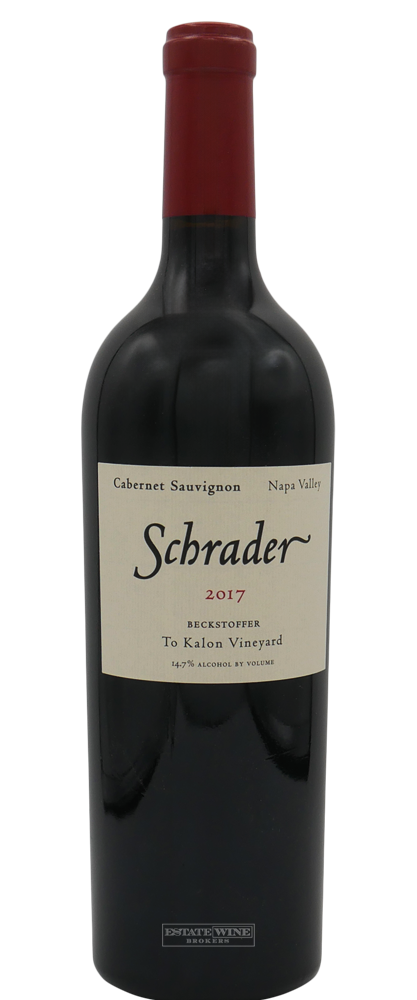 Schrader Cabernet Sauvignon Beckstoffer To Kalon Vineyard Napa Valley 2017 750ml - 1