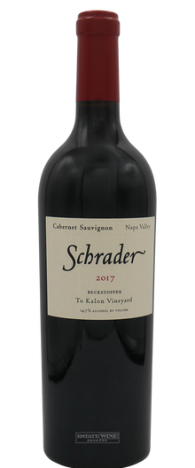 Schrader Cabernet Sauvignon Beckstoffer To Kalon Vineyard Napa Valley 2017 750ml - 1