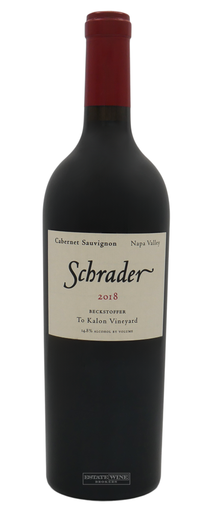 Schrader Cabernet Sauvignon Beckstoffer To Kalon Vineyard Napa Valley 2018 750ml - 1