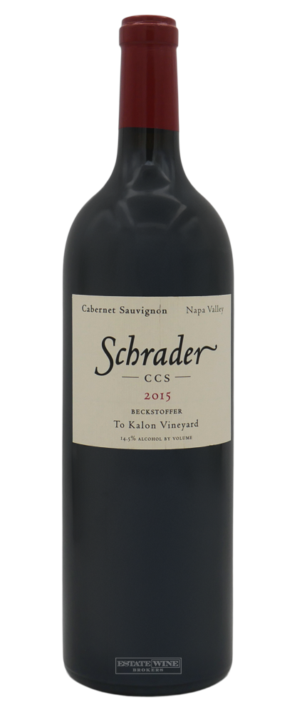 Schrader CCS Cabernet Sauvignon Beckstoffer To Kalon Vineyard Napa Valley 2015 750ml - 1