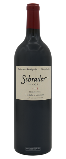Schrader CCS Cabernet Sauvignon Beckstoffer To Kalon Vineyard Napa Valley 2015 750ml - 1