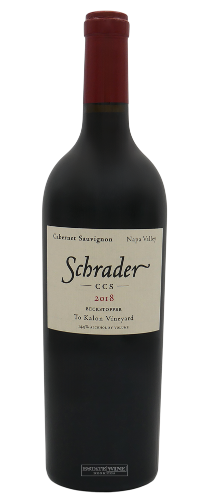 Schrader CCS Cabernet Sauvignon Beckstoffer To Kalon Vineyard Napa Valley 2018 750ml - 1