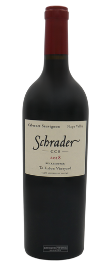 Schrader CCS Cabernet Sauvignon Beckstoffer To Kalon Vineyard Napa Valley 2018 750ml - 1