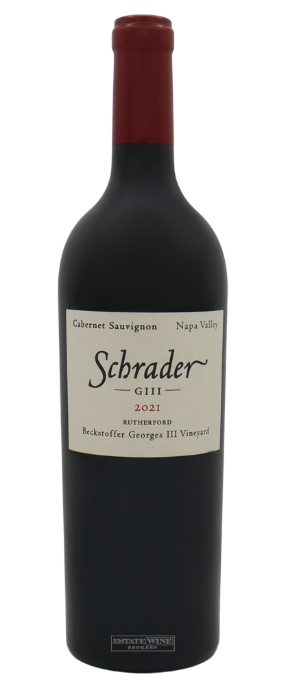 Schrader GIII Cabernet Sauvignon Beckstoffer Georges III Vineyard Napa Valley 2021 750ml - 1