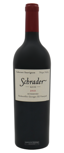 Schrader GIII Cabernet Sauvignon Beckstoffer Georges III Vineyard Napa Valley 2021 750ml - 1