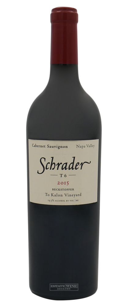 Schrader T6 Cabernet Sauvignon Beckstoffer To Kalon Vineyard Napa Valley 2015 750ml - 1