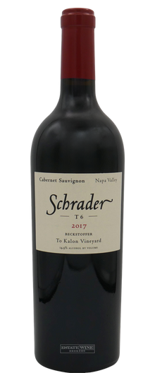 Schrader T6 Cabernet Sauvignon Beckstoffer To Kalon Vineyard Napa Valley 2017 750ml - 1