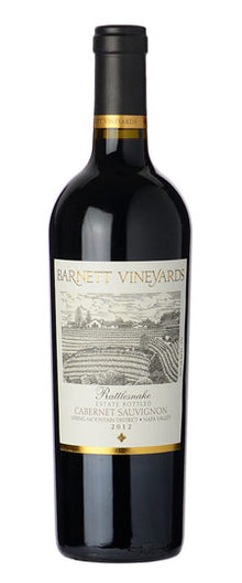 Barnett Vineyards Rattlesnake Hill Cabernet Sauvignon 2012 750ml - 1