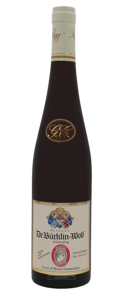 Dr. Burklin Wolf Riesling 25th Anni Court of Master Sommeliers GC 1999 750ml [Signs Past Seepage] - 1