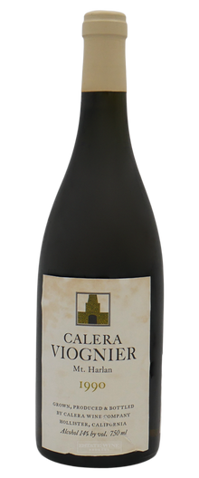 Calera Viognier Mount Harlan Central Coast 1990 750ml [Torn Label] - 1