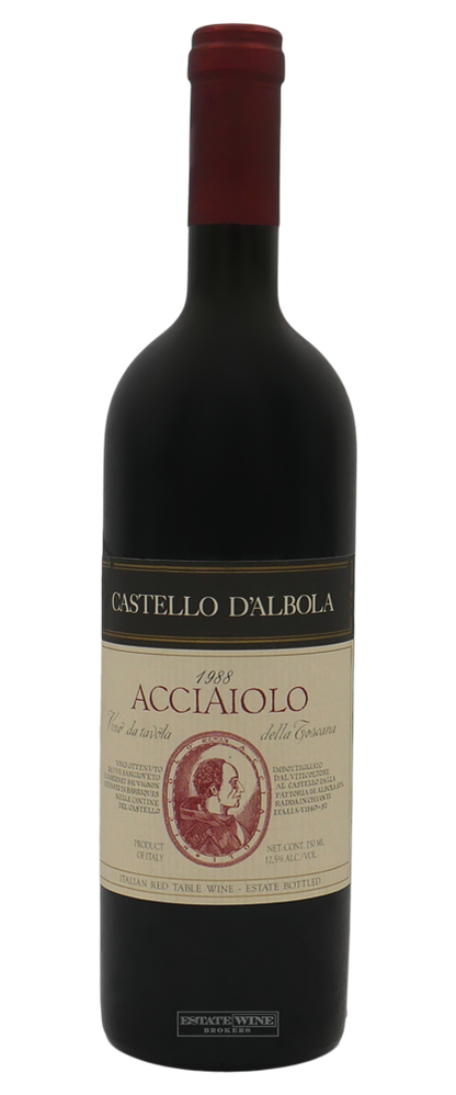 Castello d'Albola Acciaiolo Toscana IGT 1988 750ml - 1