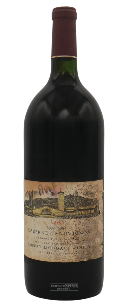 Robert Mondavi Winery Cabernet Sauvignon Reserve Napa Valley 1978 1500ml [Soiled and Written Label] - 1