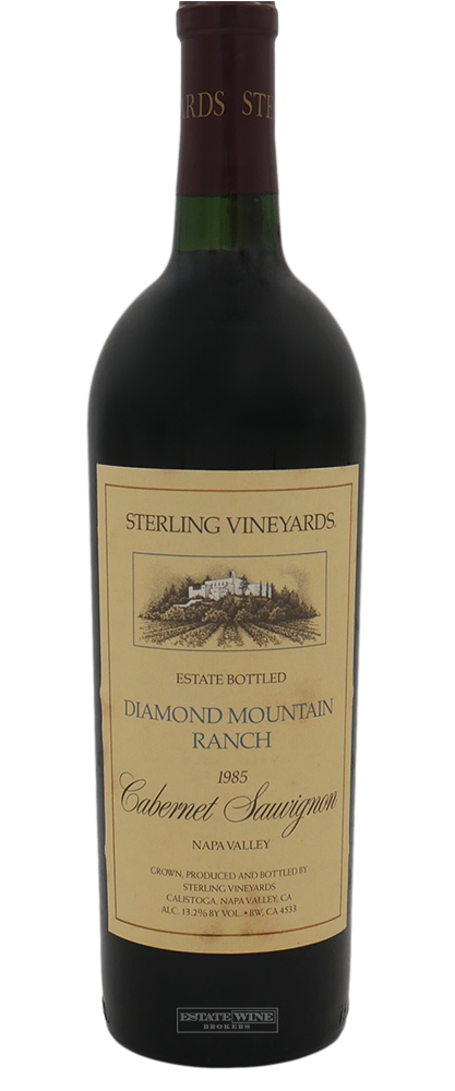 Sterling Vineyards Cabernet Sauvignon Diamond Mountain Ranch Vineyard Napa Valley 1985 750ml - 1