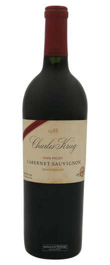 Charles Krug Winery Cabernet Sauvignon Vintage Selection Napa Valley 1988 750ml - 1