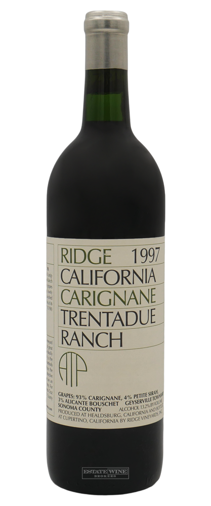 Ridge Carignane Trentadue Ranch ATP Sonoma County 1997 750ml - 3