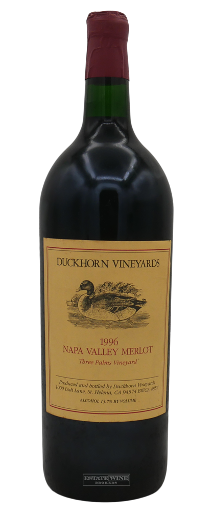 Duckhorn Vineyards Merlot Three Palms Vineyard Napa Valley 1996 1500ml - 2