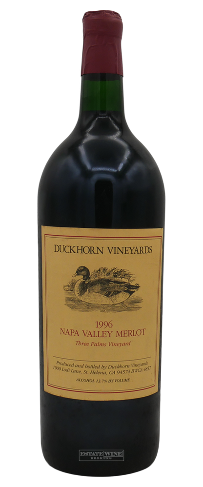 Duckhorn Vineyards Merlot Three Palms Vineyard Napa Valley 1996 1500ml - 2