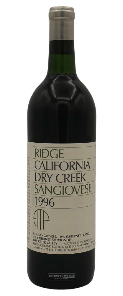 Ridge Sangiovese ATP Dry Creek Valley 1996 750ml - 2