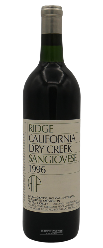 Ridge Sangiovese ATP Dry Creek Valley 1996 750ml - 3