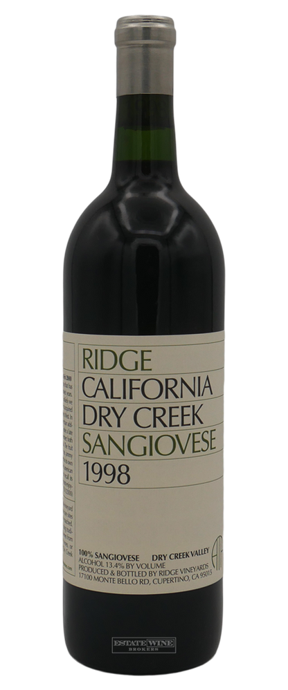 Ridge Sangiovese ATP Dry Creek Valley 1998 750ml - 1
