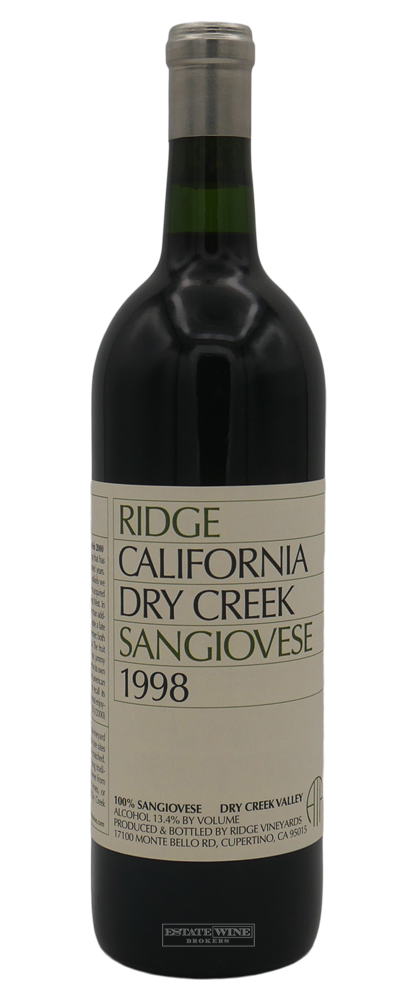 Ridge Sangiovese ATP Dry Creek Valley 1998 750ml - 2