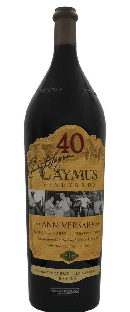 Caymus Vineyards Cabernet Sauvignon Napa Valley 2012 3000ml [Signed] - 1