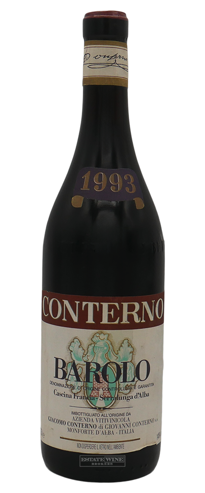Giacomo Conterno Barolo 1993 750ml - 1