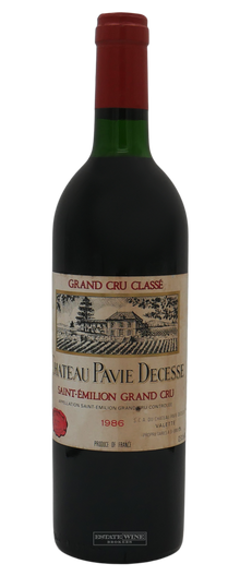 Pavie Decesse Saint Emilion Grand Cru 1986 750ml - 1