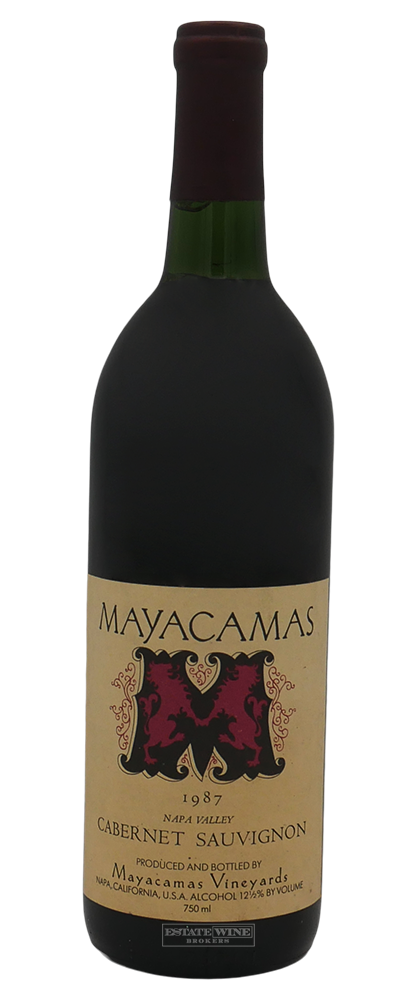 Mayacamas Cabernet Sauvignon Napa Valley 1987 750ml - 1