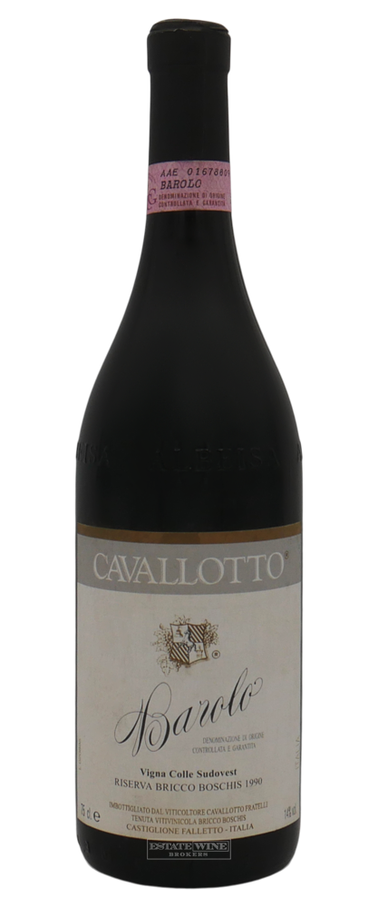 Cavallotto Barolo Bricco Boschis 1990 750ml - 1
